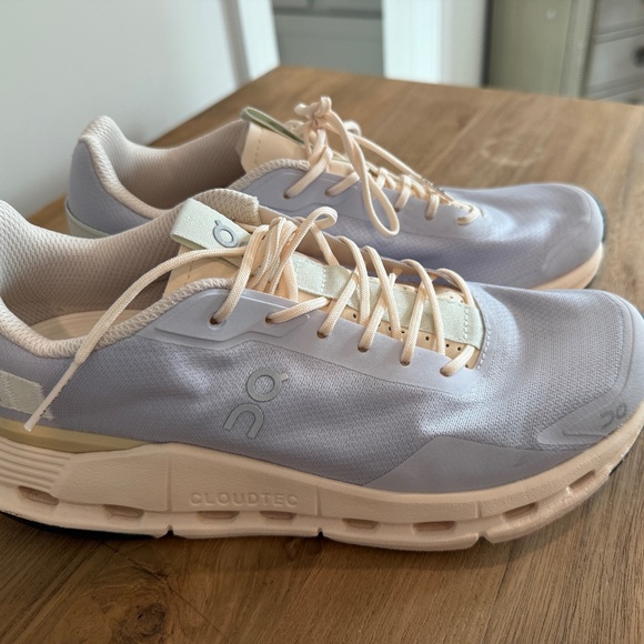 On women's sneakers athletic shoes CLOUDNOVA FORM in fawn/lavender sz 9 - Picture 5 of 7